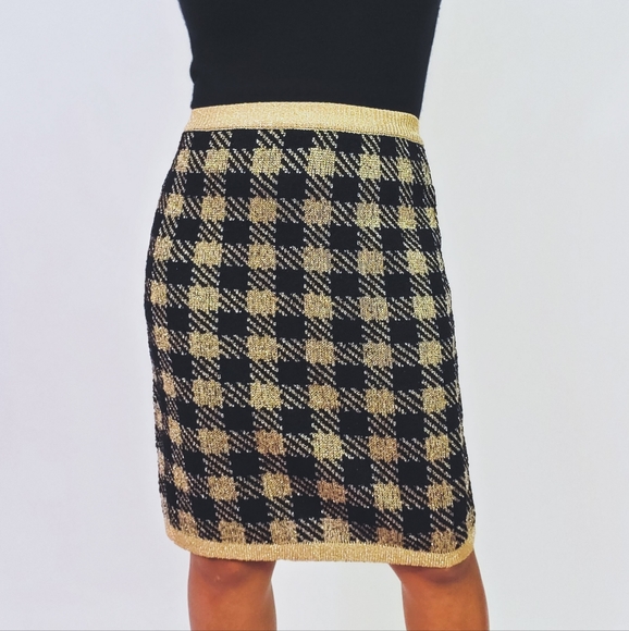 Metallic Pencil Skirt - Picture 2 of 6